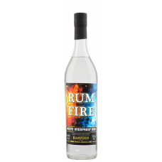 Rum Fire White Overproof Rum  70cl