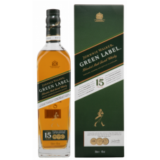 Blended Malt Scotch Whisky Green Label 15 J.  70cl