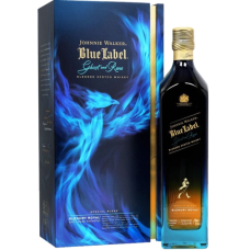 Blended Scotch Whisky Blue Label Ghost and Rare Glenury  70cl