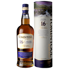 Tomintoul 16 years old Gentle Dram Single Malt ScotchWhisky  70cl